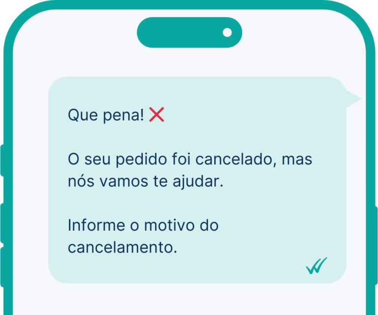 Status pedido cancelado
