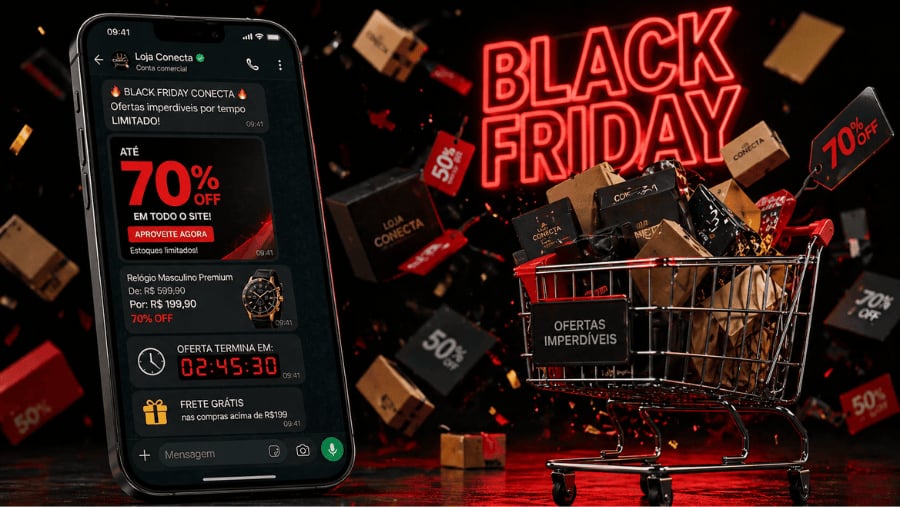 Black Friday no WhatsApp: campanhas que vendem