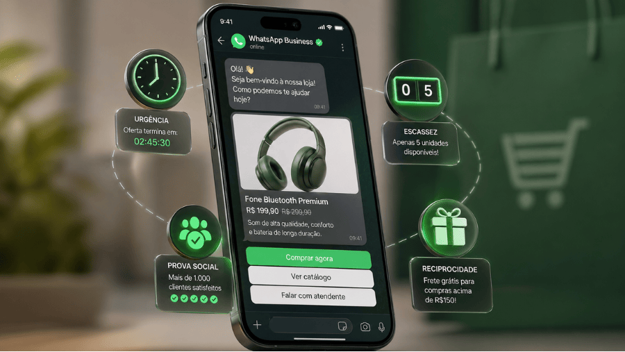 Call to action no WhatsApp: os gatilhos que geram clique imediato