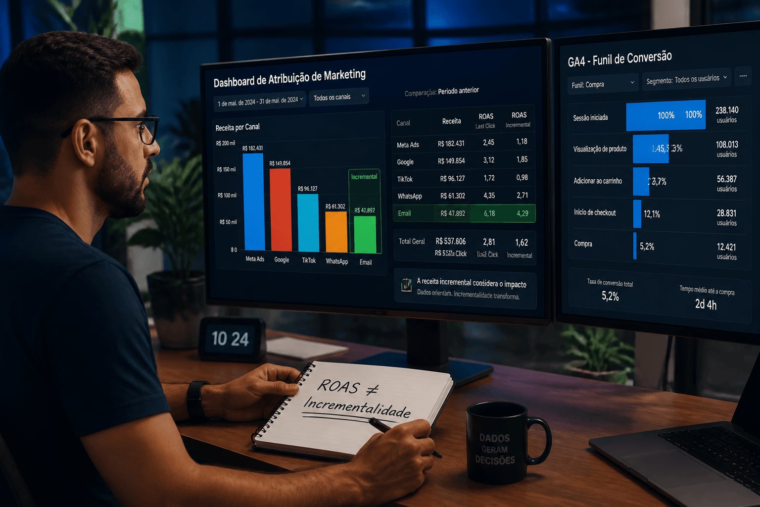 Como medir o retorno dos canais de marketing