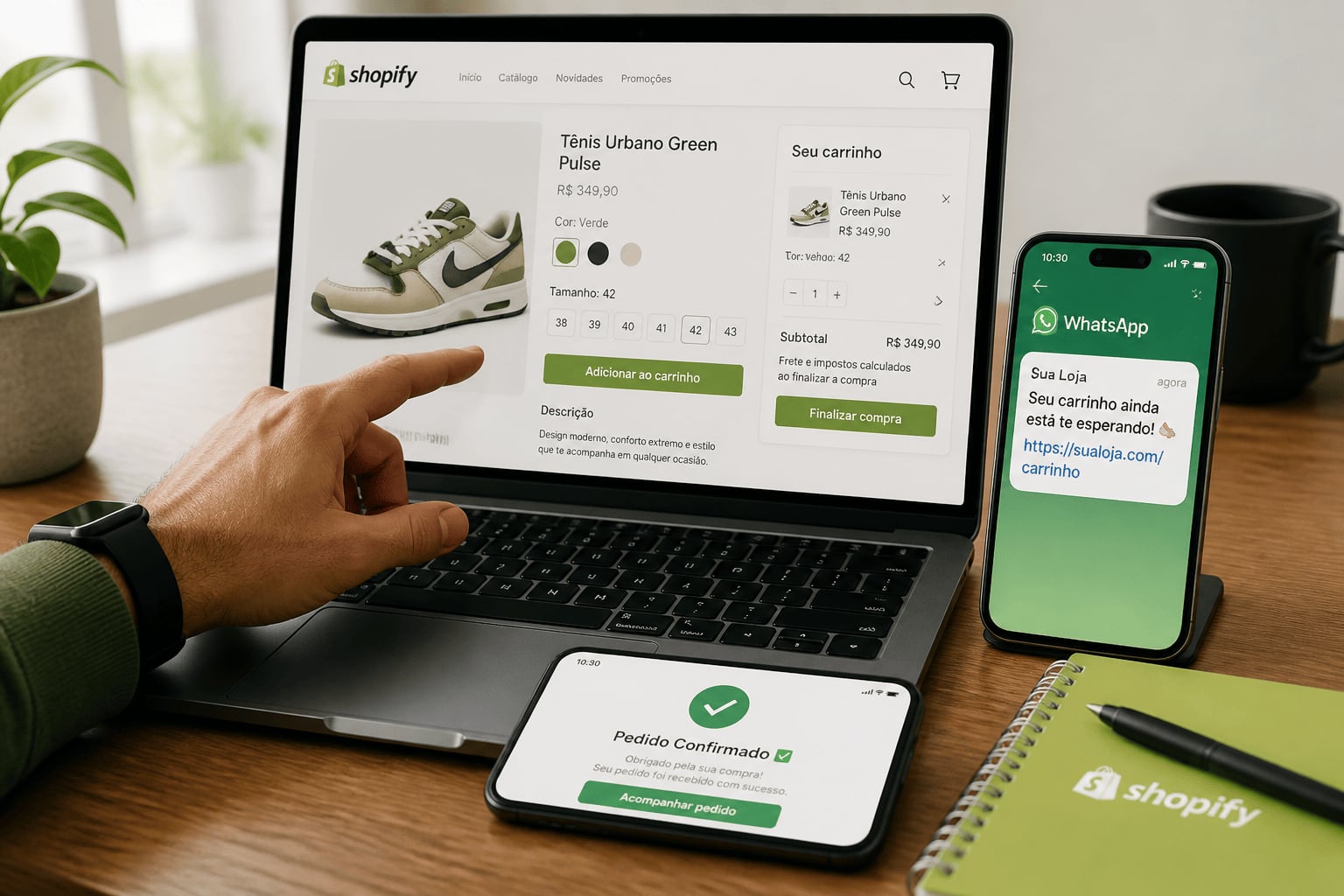 Como recuperar carrinho abandonado na Shopify