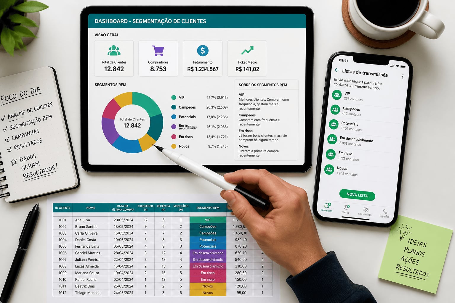 Como segmentar a base de clientes no WhatsApp