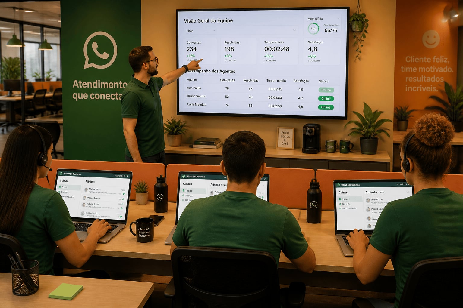 Multi-atendentes no WhatsApp: quando usar