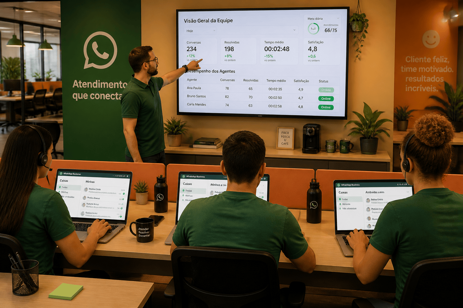 Multi-atendentes no WhatsApp: quando usar