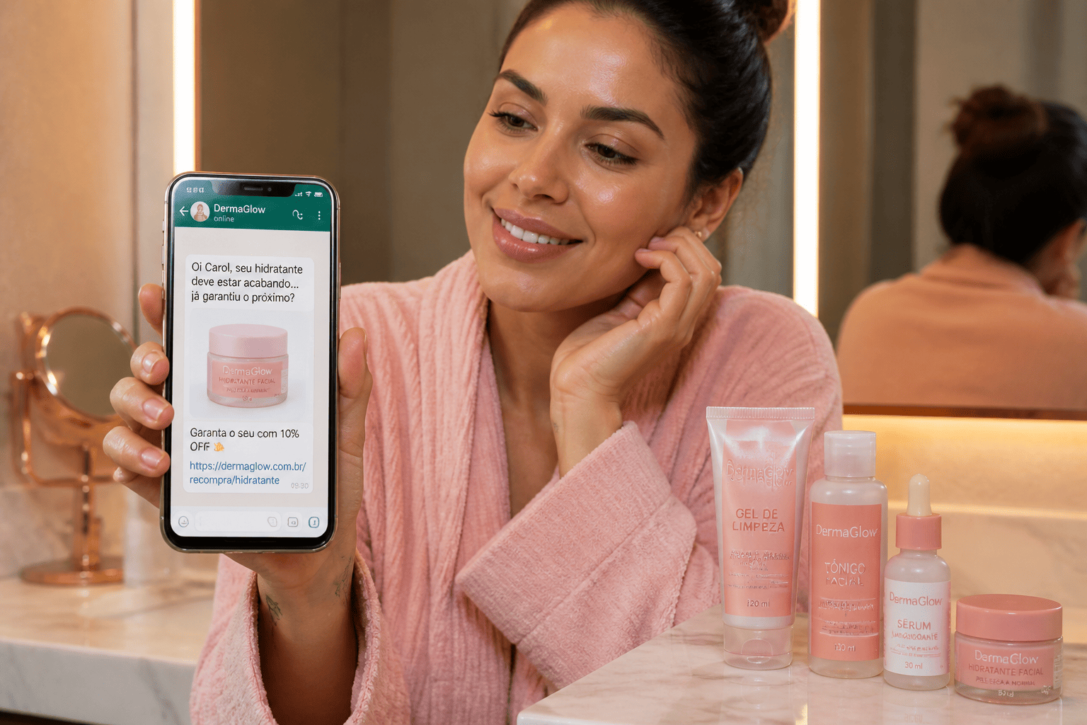 WhatsApp para beleza e cosméticos: como fidelizar com mensagens certas